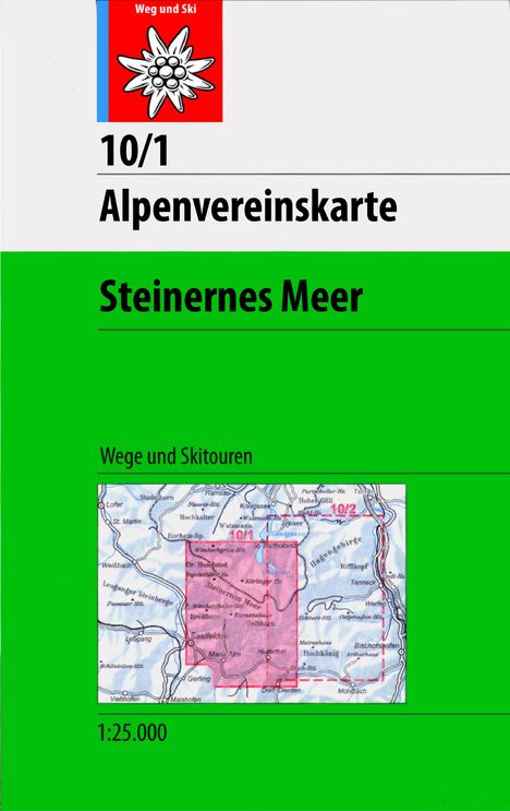 Steinernes Meer, Karten