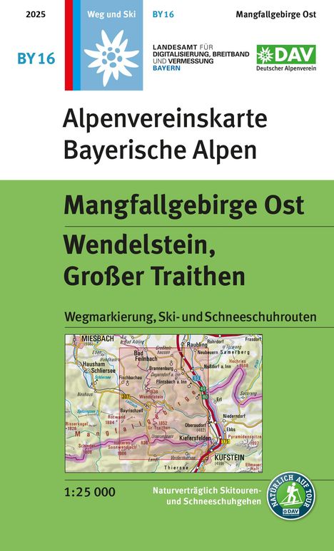 Mangfallgebirge Ost, Wendelstein, Großer Traithen, Karten