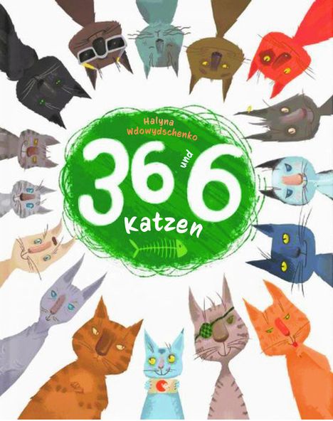 Halyna Wdowytschenko: 36 und 6 Katzen, Buch