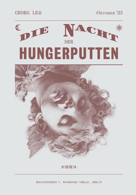 Georg Leß: die Nacht der Hungerputten, Buch