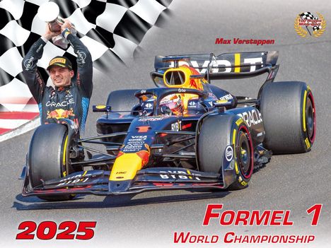 Frank Pommer: Formel 1 World Championship Kalender 2025, Kalender