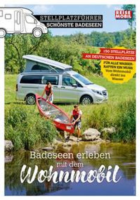 Stellplatzführer Schönste Badeseen, Buch