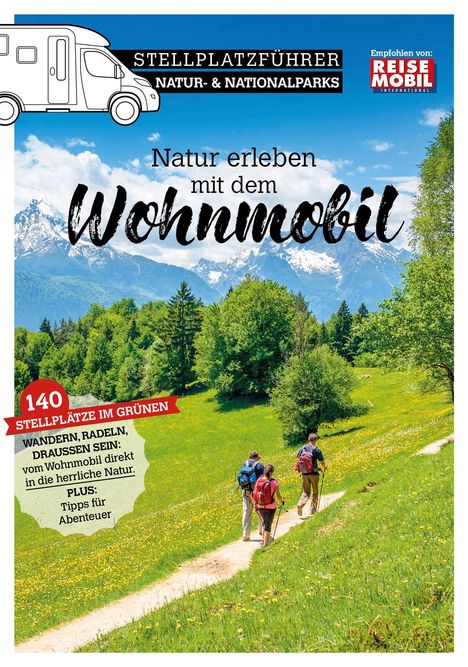 Stellplatzführer Naturparks, Buch
