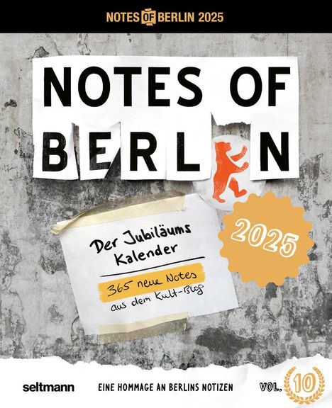 Notes of Berlin 2025, Kalender