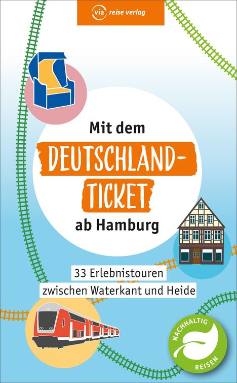 Majka Gerke: Mit dem Deutschland-Ticket ab Hamburg, Buch