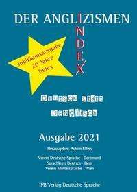 Der Anglizismen-Index 2021, Buch