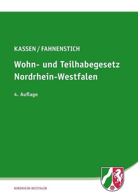 Jürgen Fahnenstich: Wohn- und Teilhabegesetz Nordrhein-Westfalen, Buch