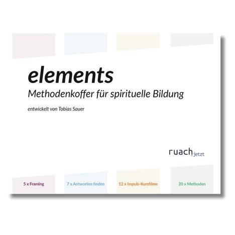 Tobias Sauer: elements, Buch