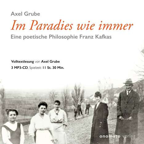 Axel Grube: Im Paradies wie immer, MP3-CD