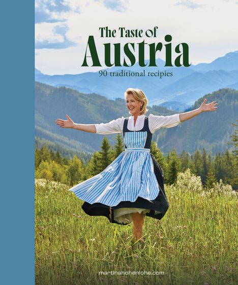 Martina Hohenlohe: The Taste of Austria, Buch