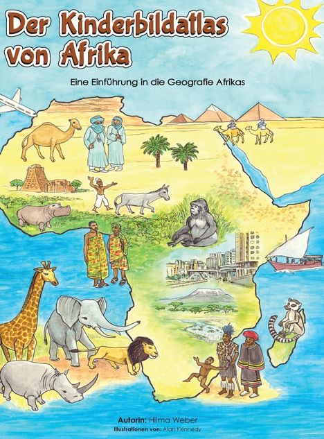 Hilma Weber: Die Kinderbildatlas von Afrika, Buch