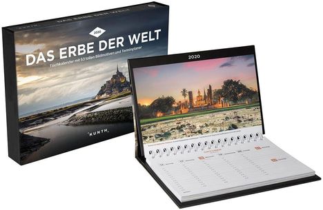 Das Erbe der Welt Tischkalender 2020, Diverse