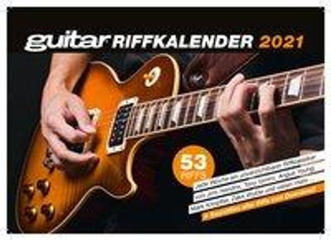 Guitar Riffkalender 2021, Kalender
