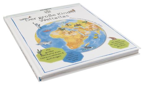Der große Kinder Weltatlas, Karten