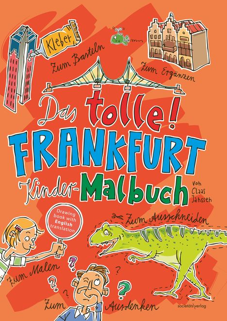 Claas Janssen: Das tolle Frankfurt Kinder-Malbuch, Buch