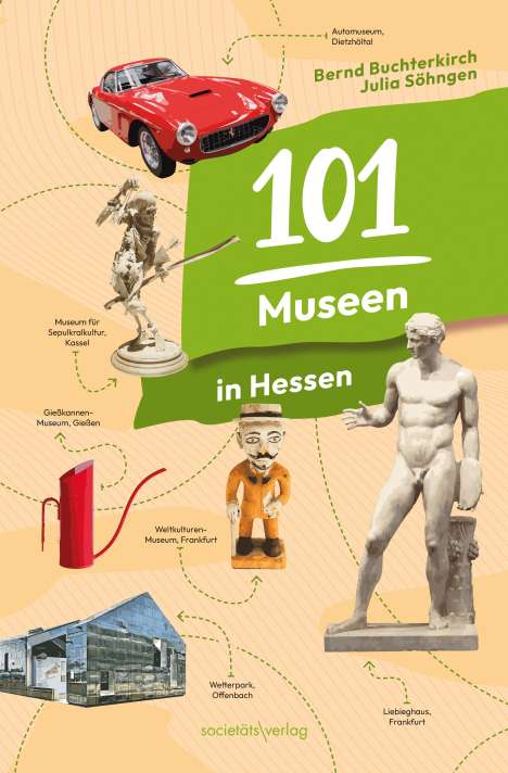 Bernd Buchterkirch: 101 Museen in Hessen, Buch