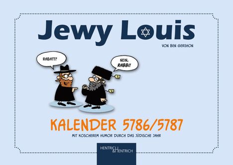Ben Gershon: Jewy Louis Kalender 5786/5787, Kalender