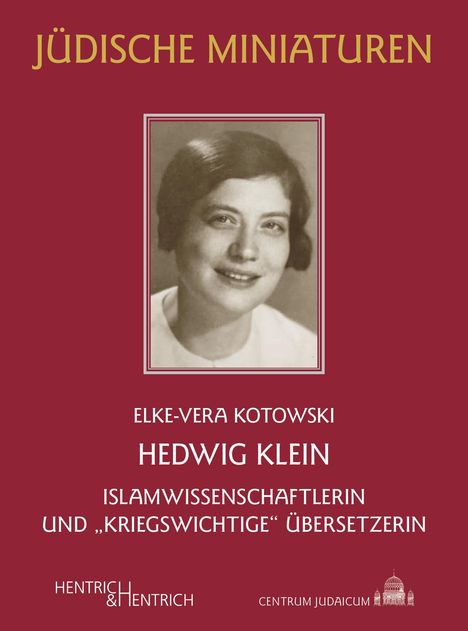 Kotowski Elke-Vera: Hedwig Klein, Buch
