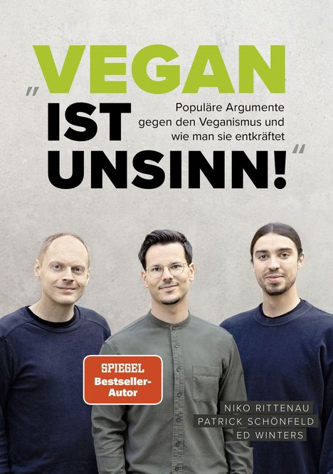 Niko Rittenau: "Vegan ist Unsinn!", Buch