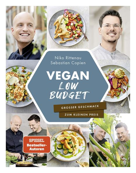 Niko Rittenau: Vegan Low Budget, Buch