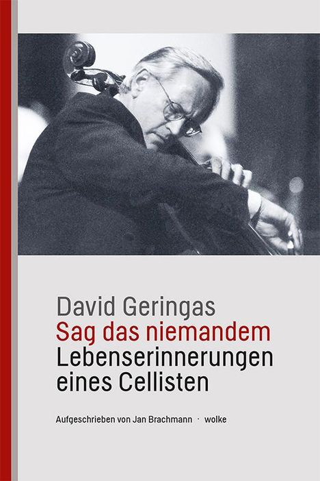 David Geringas: Sag das niemandem, Buch