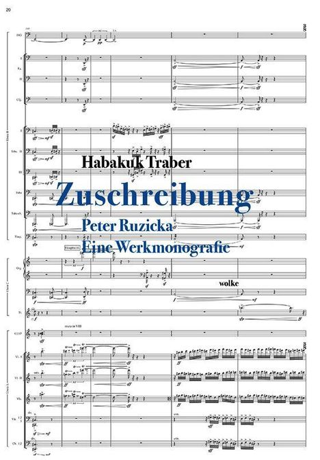 Habakuk Traber: Zuschreibung, Buch