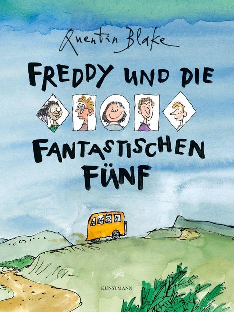 Quentin Blake: Freddy und die fantastischen Fünf, Buch