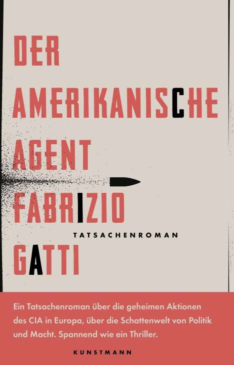 Fabrizio Gatti: Der amerikanische Agent, Buch