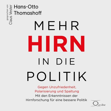 Thomashoff, H: Mehr Hirn in die Politik, CD