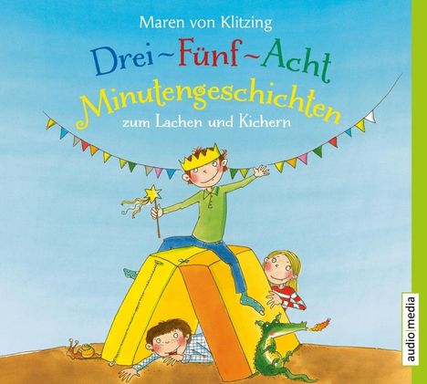 Maren von Klitzing: Drei-Fünf-Acht-Minutengeschichten zum Lachen und Kichern, CD