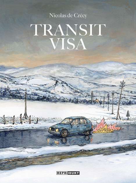 Nicolas De Crécy: Transit Visa, Buch