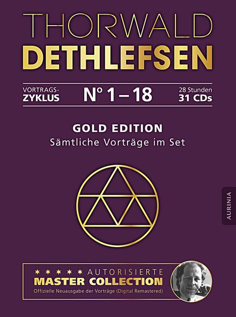 Thorwald Dethlefsen: Gold Edition - Sämtliche Vorträge im Set, 31 CDs