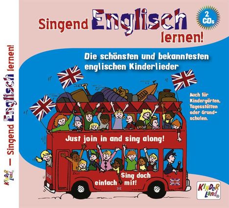 Singend Englisch lernen, 2 CDs