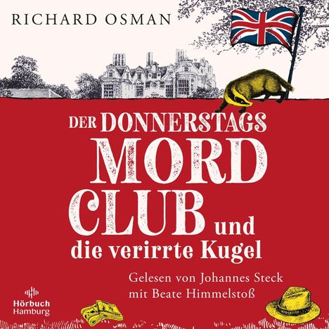Richard Osman: Der Donnerstagsmordclub und die verirrte Kugel (Die Mordclub-Serie 3), 2 MP3-CDs