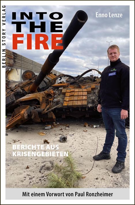Enno Lenze: Into the Fire, Buch