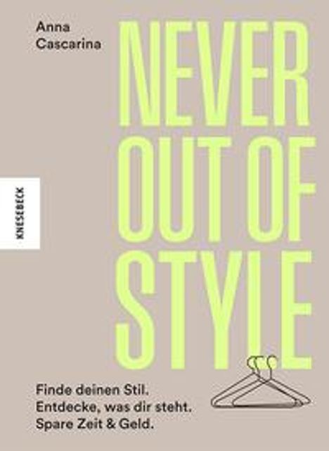 Anna Cascarina: Never Out of Style, Buch