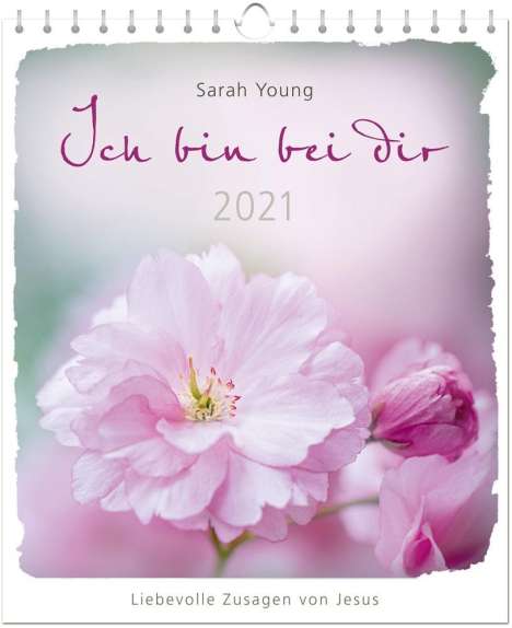 Sarah Young: Young, S: Ich bin bei dir 2021 - Postkartenkalender, Kalender