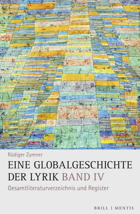 Rüdiger Zymner: Eine Globalgeschichte der Lyrik, Buch