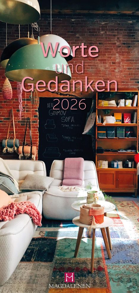 Worte und Gedanken 2026, Kalender