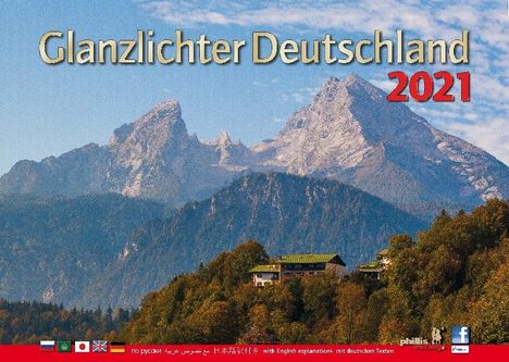 Jörg Neubert: Neubert, J: Glanzlichter Deutschland 2021, Kalender