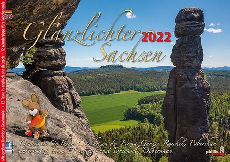 Jörg Neubert: Neubert, J: Glanzlichter Sachsen 2022, Kalender
