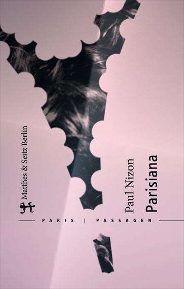 Paul Nizon: Parisiana, Buch