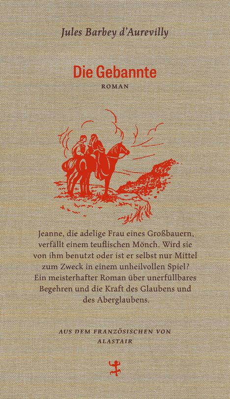 Jules Barbey d'Aurevilly: Die Gebannte, Buch
