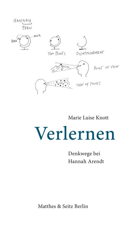 Marie Luise Knott: Verlernen, Buch