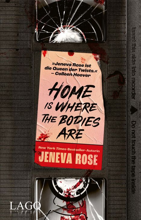 Jeneva Rose: Home Is Where The Bodies Are, Buch