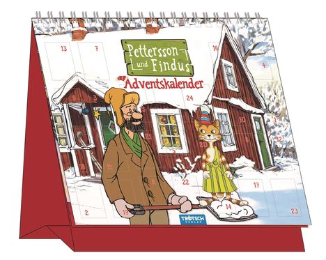 Adventskalender "Pettersson und Findus", Kalender
