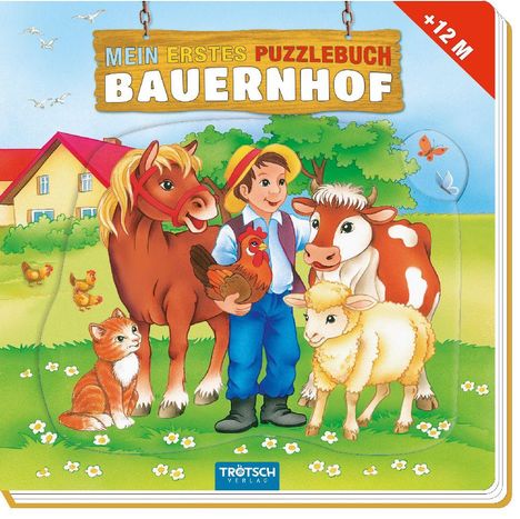 Trötsch Mein erstes Puzzlebuch Bauernhof, Buch