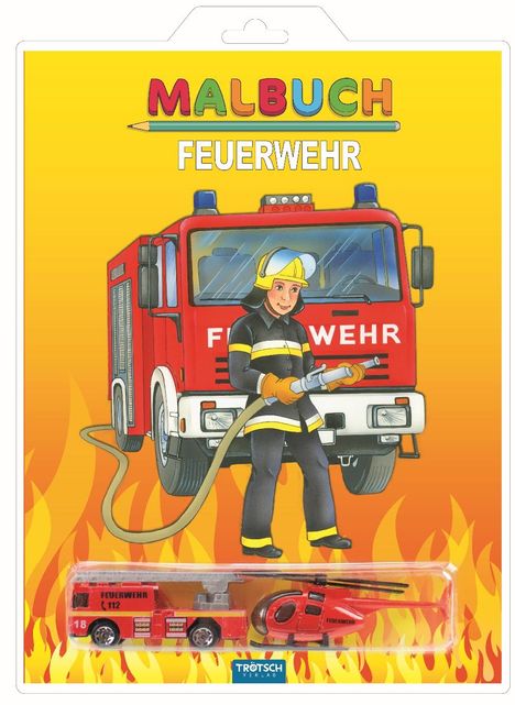 Malbuch "Feuerwehr", Buch