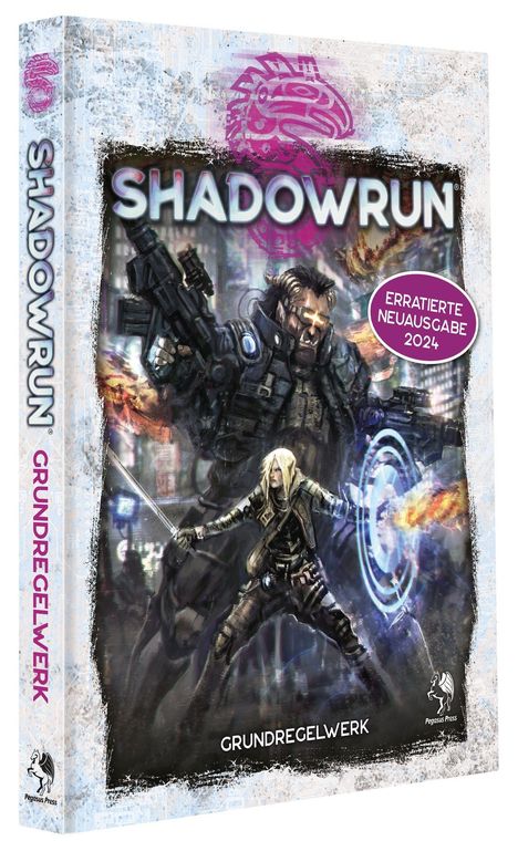 Shadowrun 6. Edition Grundregelwerk, Buch