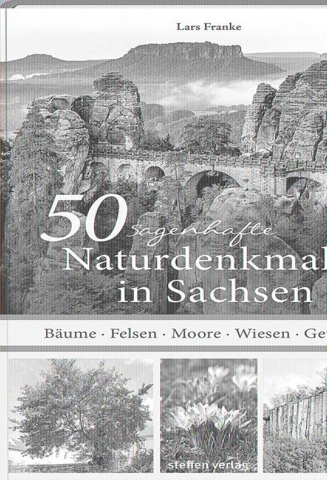 Lars Franke: 50 sagenhafte Naturdenkmale in Sachsen, Buch